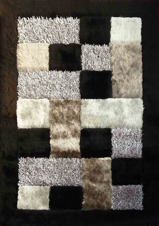 Hand Tufted Multi-textural Designer Shag S.V.D. 30 Area Rug by Rug Factory Plus - Rug Factory Plus