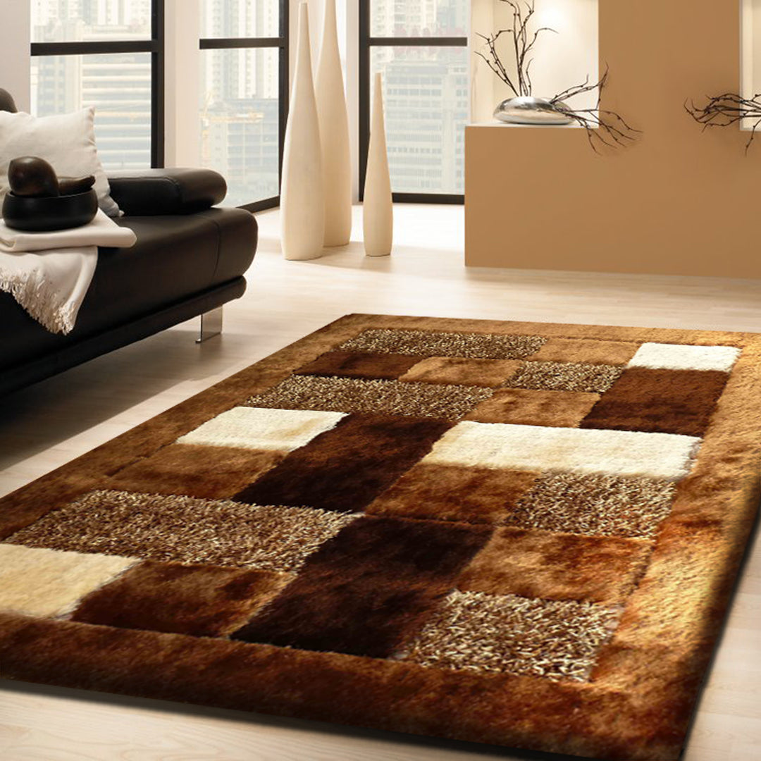 Hand Tufted Multi-textural Designer Shag S.V.D. 30 Area Rug by Rug Factory Plus - Rug Factory Plus