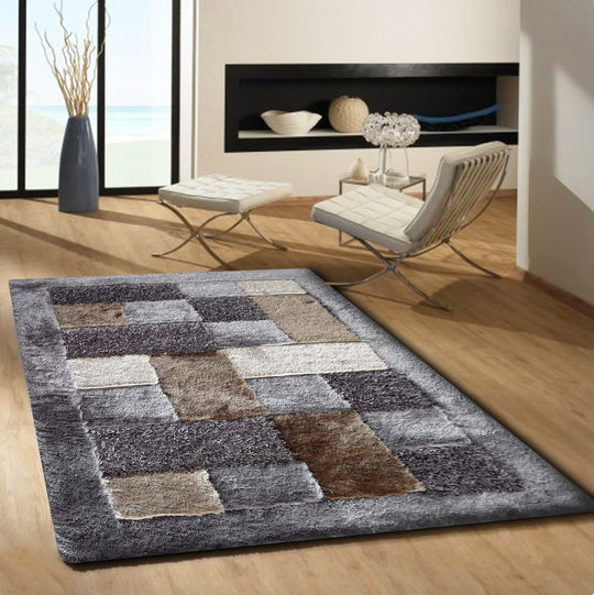 Hand Tufted Multi-textural Designer Shag S.V.D. 30 Area Rug by Rug Factory Plus - Rug Factory Plus