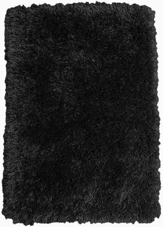 Shaggy Viscose Solid Black