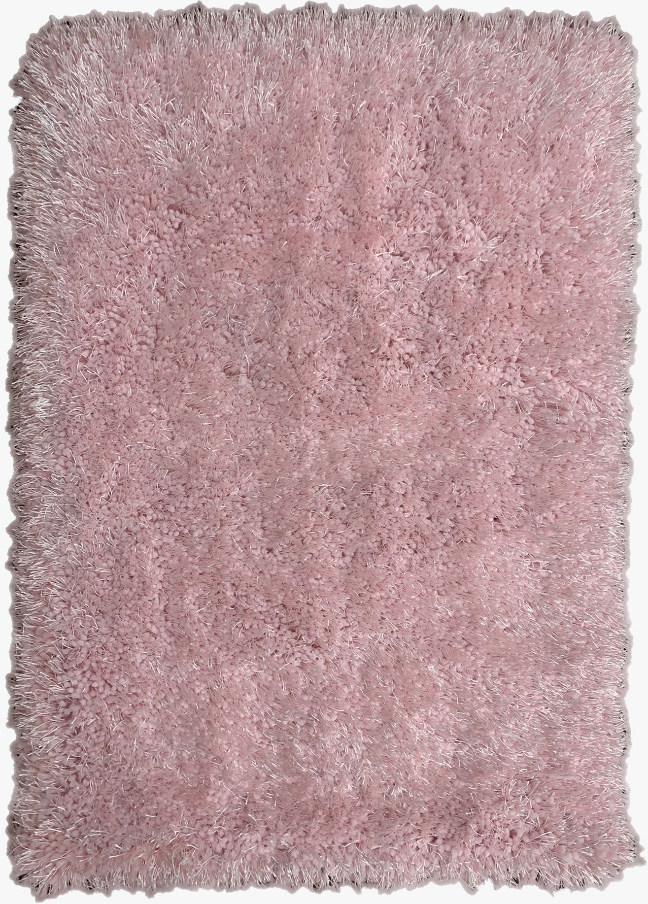 Shaggy Viscose Solid Dusty Pink