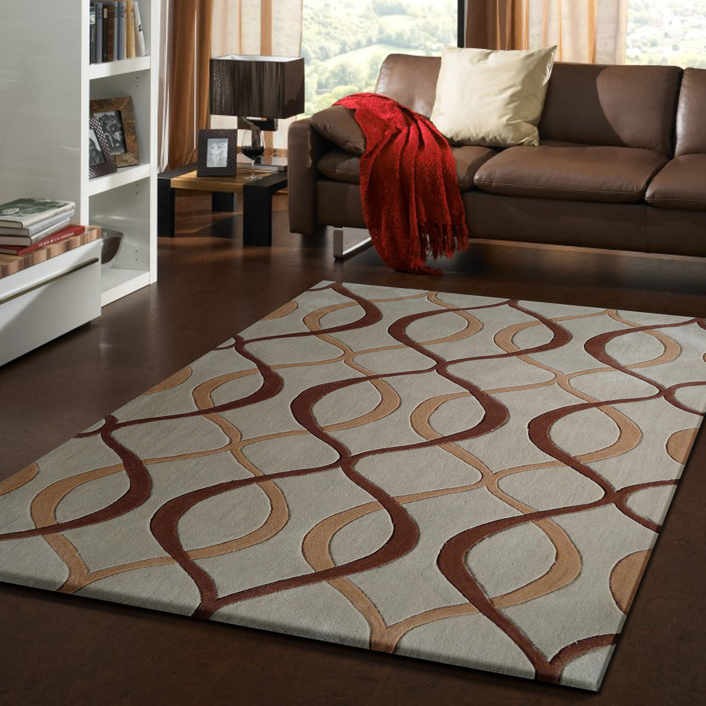Durable Hand Tufted Transition TF65 Area Rug by Rug Factory Plus - Rug Factory Plus