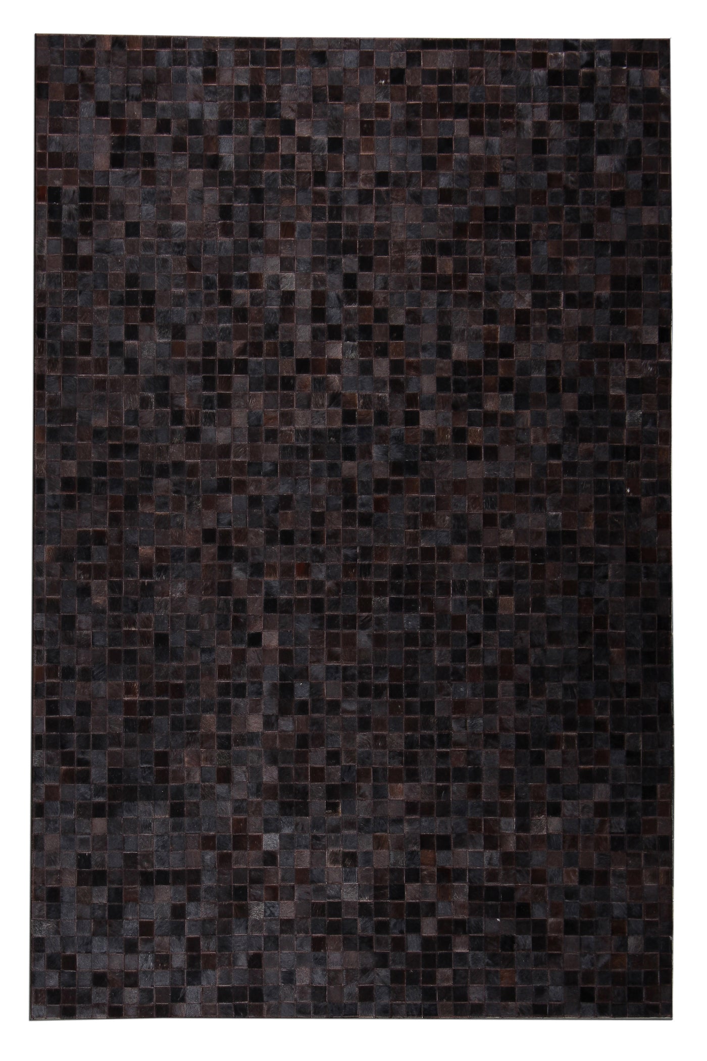 Durable Handmade Natural Leather Patchwork Cowhide Tikkul Area Rug by Rug Factory Plus - Rug Factory Plus