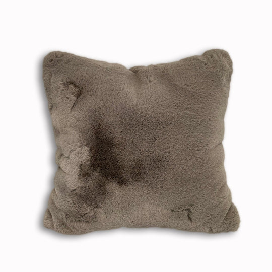 Modern Soft Luxury Chinchilla Feel Faux Fur Pillow by Rug Factory Plus - Rug Factory Plus