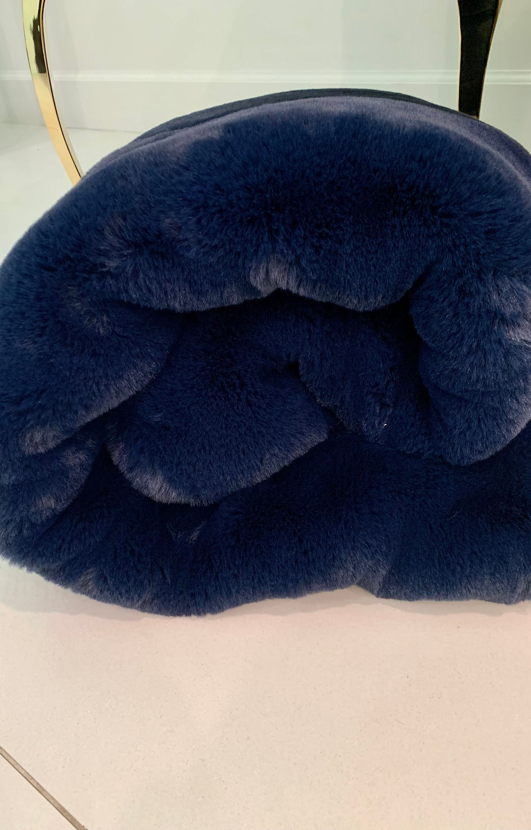 Chinchilla Feel Faux Fur Throw/Blanket