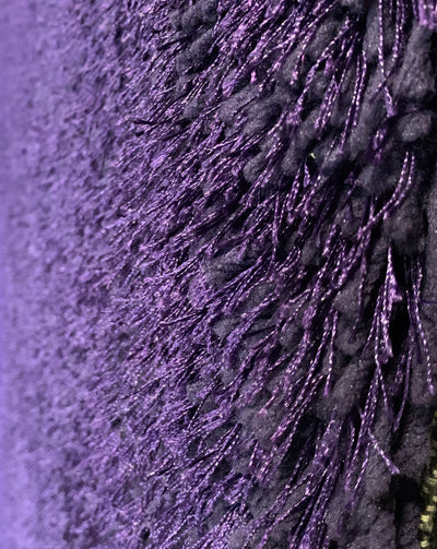 Shaggy Viscose Solid Purple