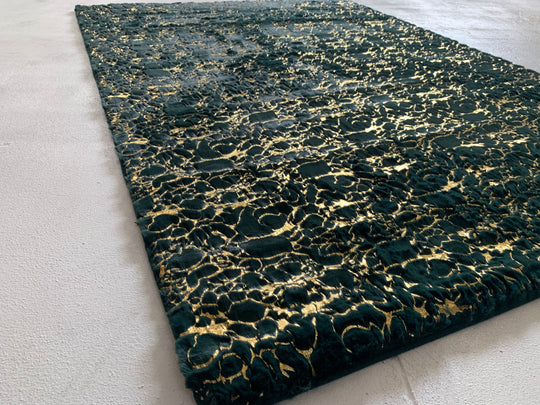 Metallic Area Rug Kingston