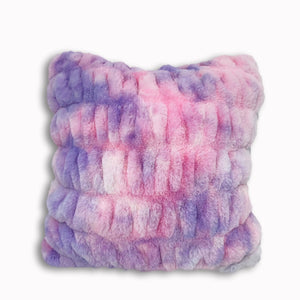 Nuevo Collection Faux Fur Pillow Cotton Candy